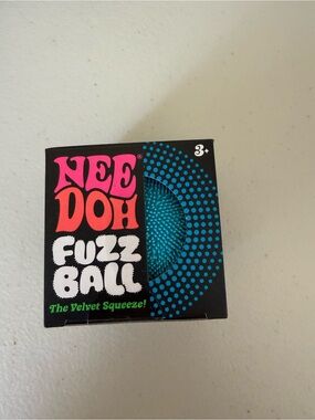 New Doh Fuzz Ball Squeeze Toy - Blue
